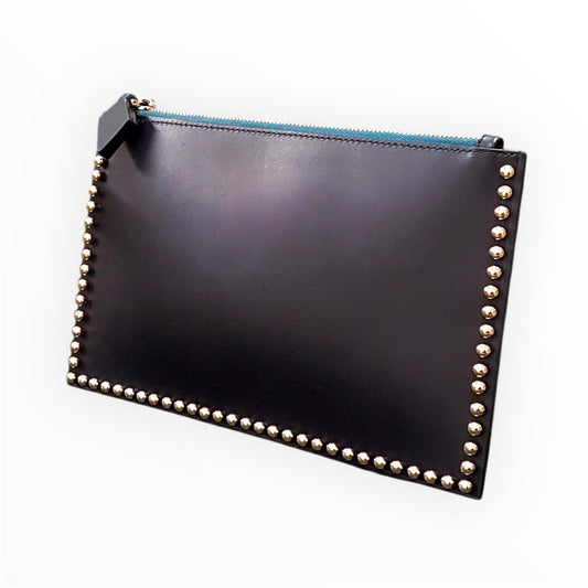 Michael Studded Leather Pouch