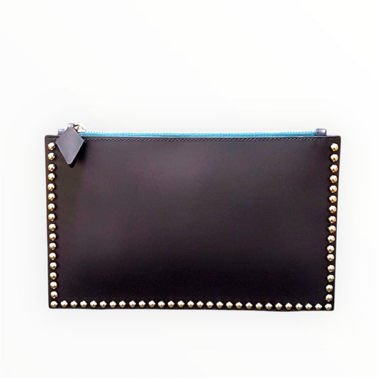 Michael Studded Leather Pouch