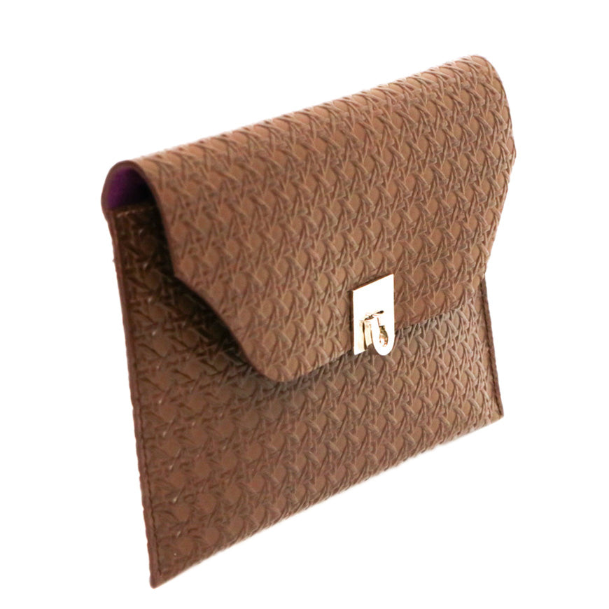 Manakel Embossed Pouch