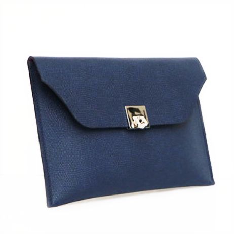 Manakel Lizard Embossed Pouch