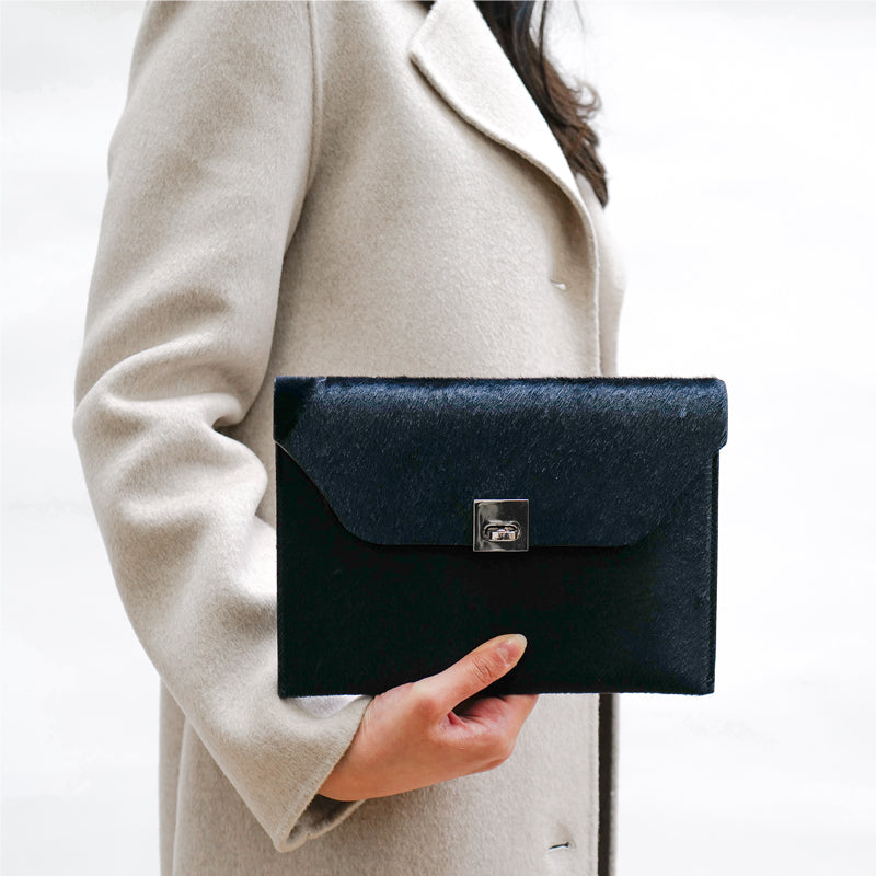 Manakel Pony Hair Pouch